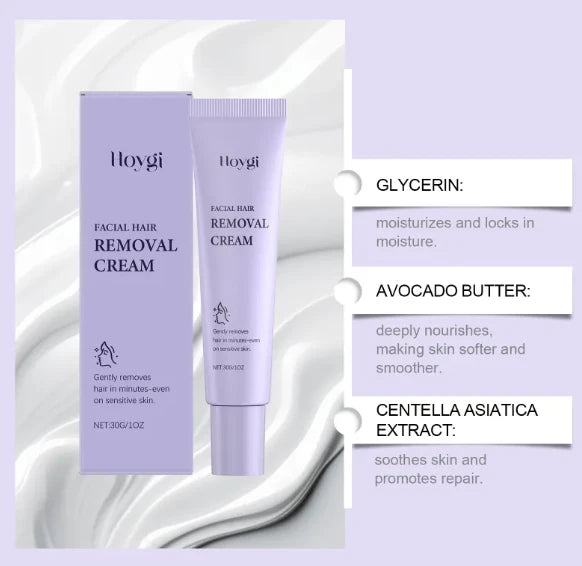 Moisturizing Facial Hair Removal Cream