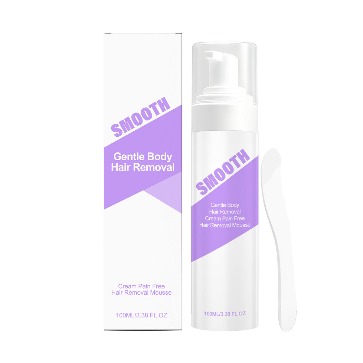 Bikini Pain-Free Hair Removal Cream for Sensitive Skin, Hypoallergenic Formula-Gentle & Fast-Acting Depilatory with Citrus Scent, Aloe & Hyaluronic Acid for Soothing Care, Suitable for Men & Women,backtoschool