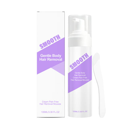 Bikini Pain-Free Hair Removal Cream for Sensitive Skin, Hypoallergenic Formula-Gentle & Fast-Acting Depilatory with Citrus Scent, Aloe & Hyaluronic Acid for Soothing Care, Suitable for Men & Women,backtoschool