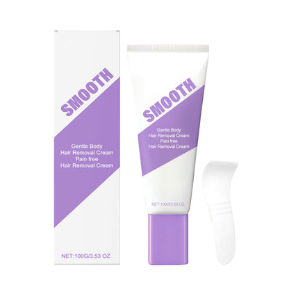 Bikini Pain-Free Hair Removal Cream for Sensitive Skin, Hypoallergenic Formula-Gentle & Fast-Acting Depilatory with Citrus Scent, Aloe & Hyaluronic Acid for Soothing Care, Suitable for Men & Women,backtoschool